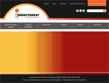 Tablet Screenshot of inductoheat.com